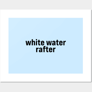 White Water Rafter Posters and Art